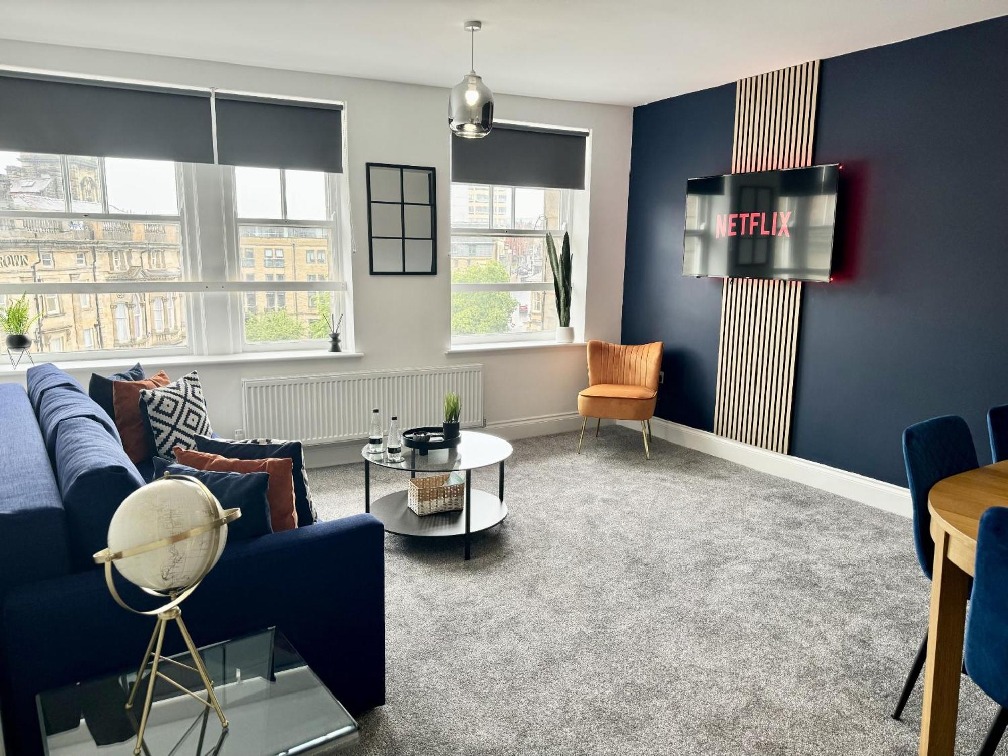 The Crown View - Luxury Apartment - Free Parking Nearby Harrogate Exterior photo